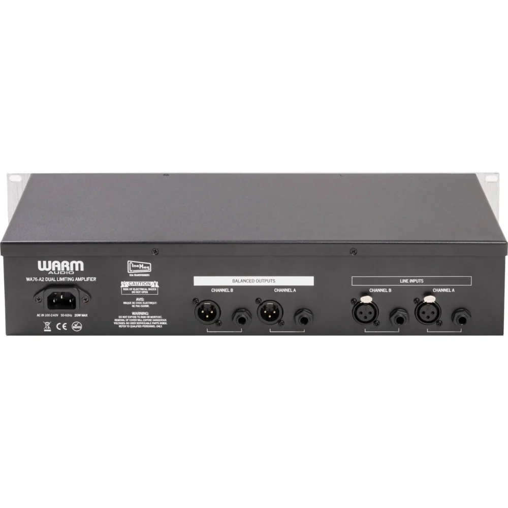 Warm Audio WA76-A2, dual FET kompresor, stereo kompresor, 1176 Blue Stripe, studijska oprema, analogni procesor zvuka, Artist d.o.o. Prodaja u Artist d.o.o. prodavnicama Banja Luka, Sarajevo.