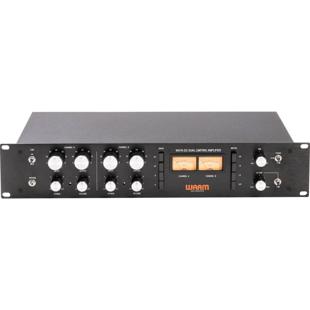 Warm Audio WA76-D2, dual FET kompresor, stereo kompresor, 1176 Revision D, studijska oprema, analogni procesor zvuka, Artist d.o.o. Prodaja u Artist d.o.o. prodavnicama Banja Luka, Sarajevo.