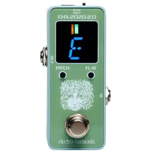 Electro-Harmonix 2020 V2, EHX Tuner, mini štimer, hromatski štimer, True Bypass, štimer za gitaru, oprema za pedalboard. Prodaja u Artist d.o.o. prodavnicama Banja Luka, Sarajevo.