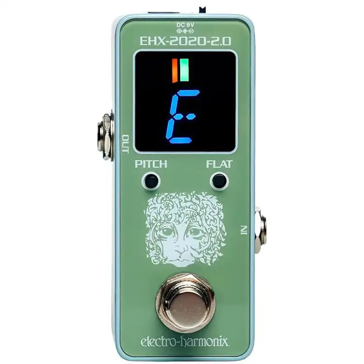 Electro-Harmonix 2020 V2, EHX Tuner, mini štimer, hromatski štimer, True Bypass, štimer za gitaru, oprema za pedalboard. Prodaja u Artist d.o.o. prodavnicama Banja Luka, Sarajevo.