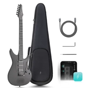 Enya Inspire Black Smart električna gitara + torba