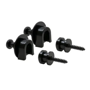 Grover Strap Lock Black GP800B