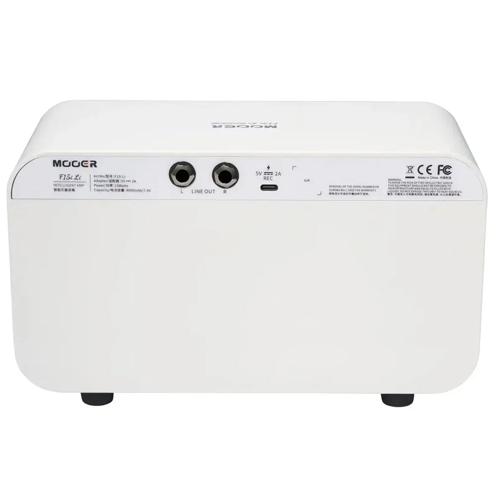 Mooer F15i Li modeling gitarsko pojačalo Snow White