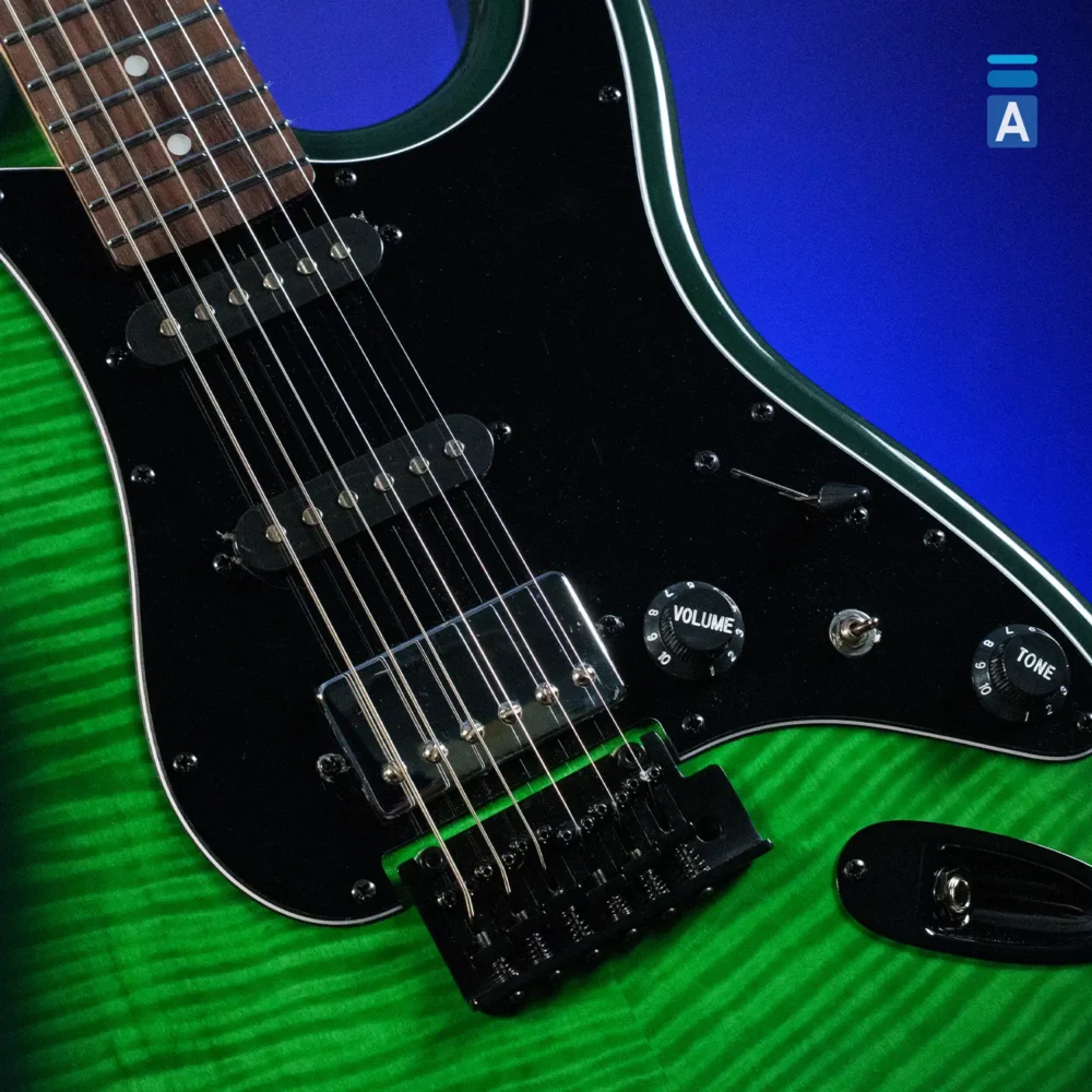 Mooer MSC31 Pro, električna gitara, Strat style, HSS gitara, flame maple, gitara sa humbuckerom, Mooer gitare. Prodaja u Artist d.o.o. prodavnicama Banja Luka, Sarajevo.
