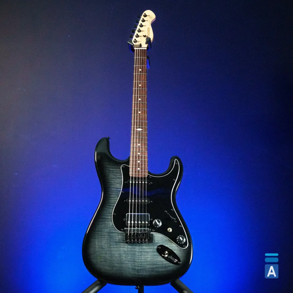 Mooer MSC31 Pro, električna gitara, Strat style, HSS gitara, flame maple, gitara sa humbuckerom, Mooer gitare. Prodaja u Artist d.o.o. prodavnicama Banja Luka, Sarajevo.