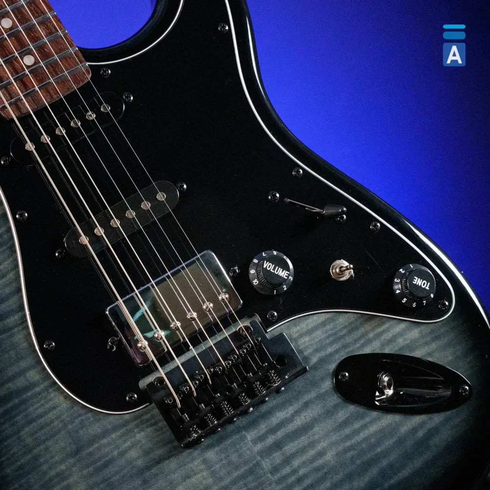 Mooer MSC31 Pro, električna gitara, Strat style, HSS gitara, flame maple, gitara sa humbuckerom, Mooer gitare. Prodaja u Artist d.o.o. prodavnicama Banja Luka, Sarajevo.