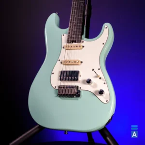 Schecter NICK JOHNSTON HSS 10th Anni Atomic Green