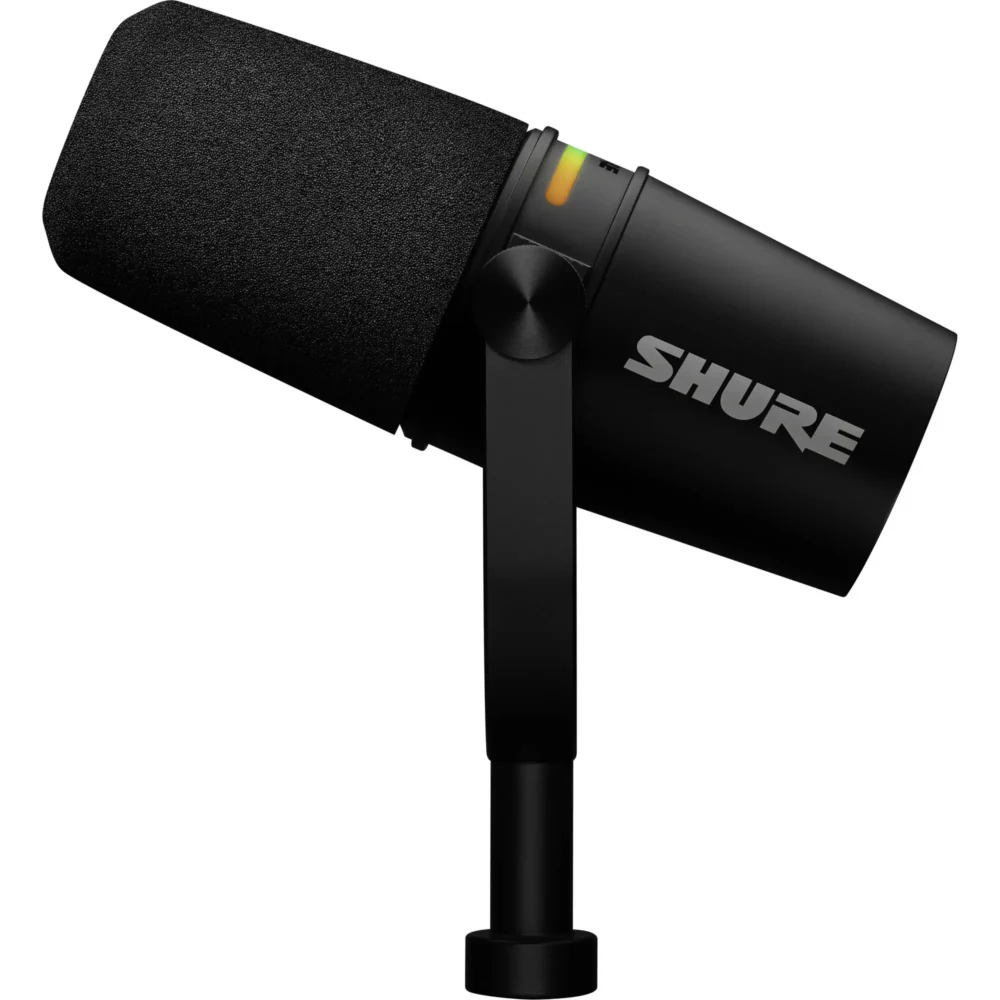 Shure MV7+, dinamički mikrofon, podcast mikrofon, USB-C mikrofon, XLR mikrofon, Gator stalak, MOTIV Mix, broadcast zvuk. Prodaja u Artist d.o.o. prodavnicama Banja Luka, Sarajevo.