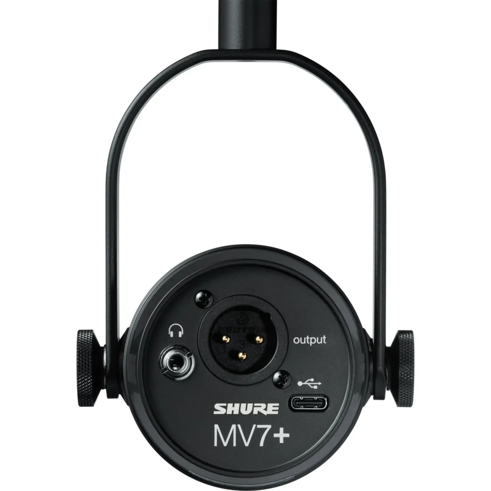 Shure MV7+, dinamički mikrofon, podcast mikrofon, USB-C mikrofon, XLR mikrofon, Gator stalak, MOTIV Mix, broadcast zvuk. Prodaja u Artist d.o.o. prodavnicama Banja Luka, Sarajevo.
