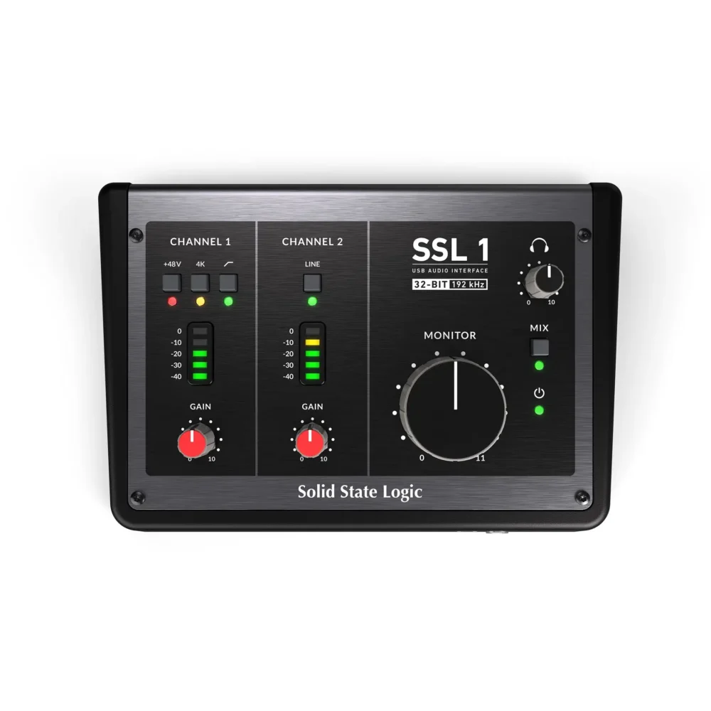 SSL 1, Solid State Logic SSL 1, SSL audio interfejs, prenosiva zvučna karta, USB-C zvučna karta, zvučna karta sa loopback funkcijom, SSL zvučne karte, Legacy 4K interfejs. Prodaja u Artist d.o.o. prodavnicama Banja Luka, Sarajevo.