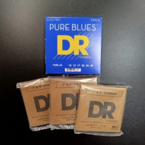 DR Pure Blues gitarske žice za autentičan vintage američki rock i blues ton. Prodaja: Artist d.o.o. Banja Luka, Sarajevo