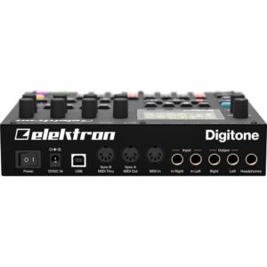 Elektron Digitone, FM sintejsajzer, digitalni sintisajzer, Elektron sekvencer, groovebox, zvučni modul, ritam mašina, desktop synth. Prodaja u Artist d.o.o. prodavnicama Banja Luka, Sarajevo.