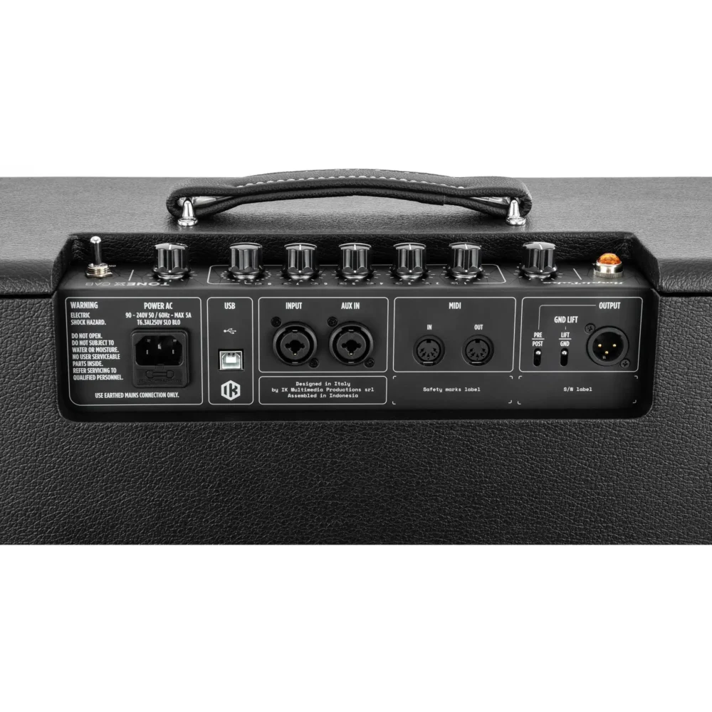 IK Multimedia TONEX Cab, TONEX zvučnik, FRFR kabinet, aktivni gitarski kabinet, Celestion 12 inča, zvučnik za procesor, TONEX kabinet. Prodaja u Artist d.o.o. prodavnicama Banja Luka, Sarajevo.