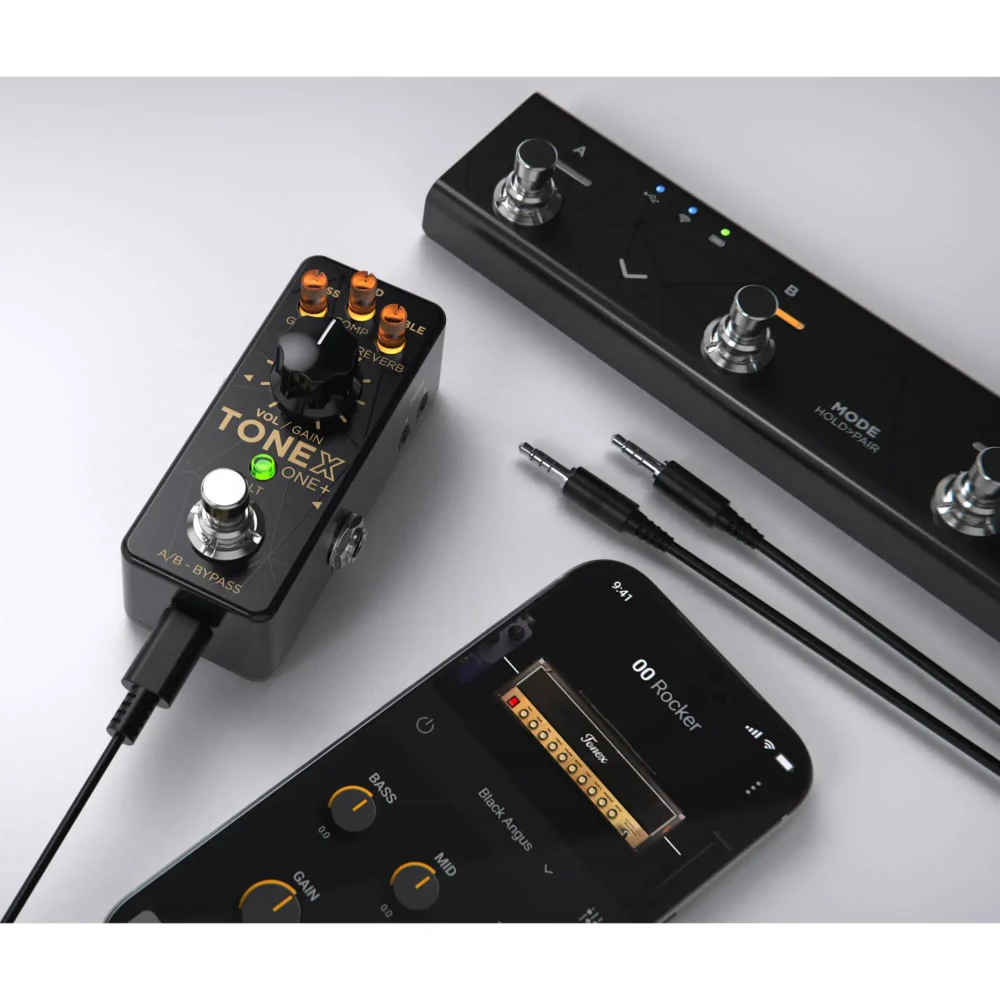 IK Multimedia TONEX ONE Plus, TONEX 1, simulator pojačala, TONEX pedala, gitarski procesor, IR loader, mini gitarska pedala, audio interface pedala. Prodaja u Artist d.o.o. prodavnicama Banja Luka, Sarajevo.