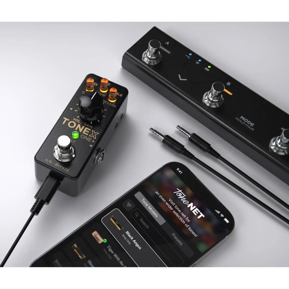 IK Multimedia TONEX ONE Plus, TONEX 1, simulator pojačala, TONEX pedala, gitarski procesor, IR loader, mini gitarska pedala, audio interface pedala. Prodaja u Artist d.o.o. prodavnicama Banja Luka, Sarajevo.