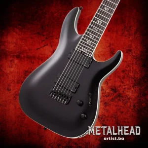 MetalHead: Schecter C-7 SLS Elite Evil Twin Satin Black