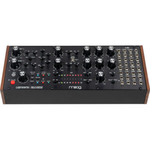 Moog Labyrinth, analogni sintejsajzer, modularni synth, Moog sekvencer, Eurorack modul, generativni sintejsajzer, polu-modularni synth. Prodaja u Artist d.o.o. prodavnicama Banja Luka, Sarajevo.