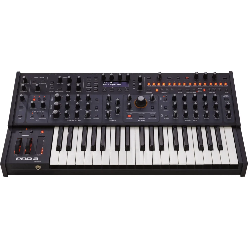 Sequential PRO 3, Sequential synthesizer, hibridni sintejsajzer, parafonik sintejsajzer, Dave Smith synths, mono synth, eurorack cv sequencer. Prodaja u Artist d.o.o. prodavnicama Banja Luka, Sarajevo.