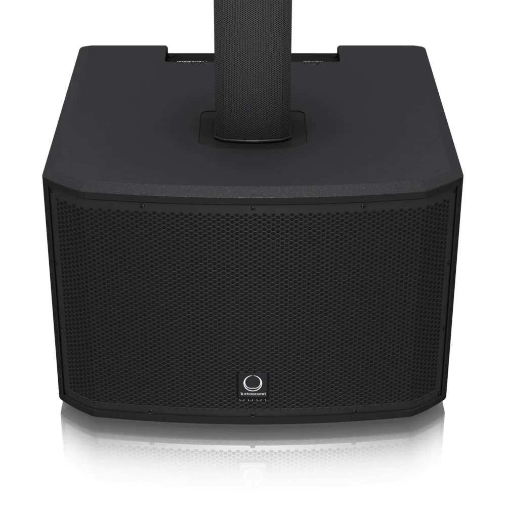 Turbosound iP3000, stubni razglas, aktivni zvučni sistem, Turbosound zvučnik, razglas sa subvuferom, razglasni sistem za lokale, Turbosound iP serija. Prodaja u Artist d.o.o. prodavnicama Banja Luka, Sarajevo.