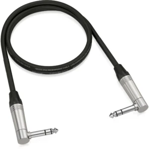 Behringer GIC-90 4SR, Behringer patch kabal, stereo patch kabal, ugaoni džek kabal, TRS patch kabel, balansirani kabal 90cm, Behringer Eurolink Gold, kabal za miksetu. Prodaja u Artist d.o.o. prodavnicama Banja Luka, Sarajevo.