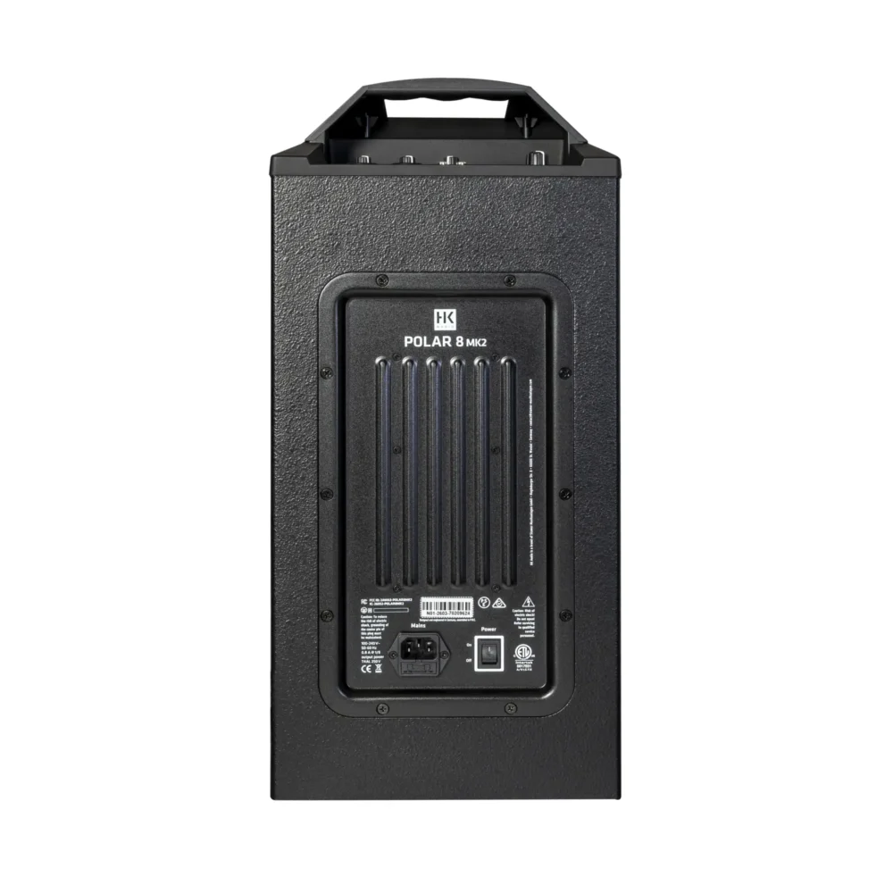 HK Audio POLAR 8 MK2 aktivni stubni sistem prenosni razglas kolona zvučnik sa subwooferom ugrađen mikser bluetooth razglas koncerti prezentacije. Prodaja u Artist d.o.o. prodavnicama Banja Luka, Sarajevo.