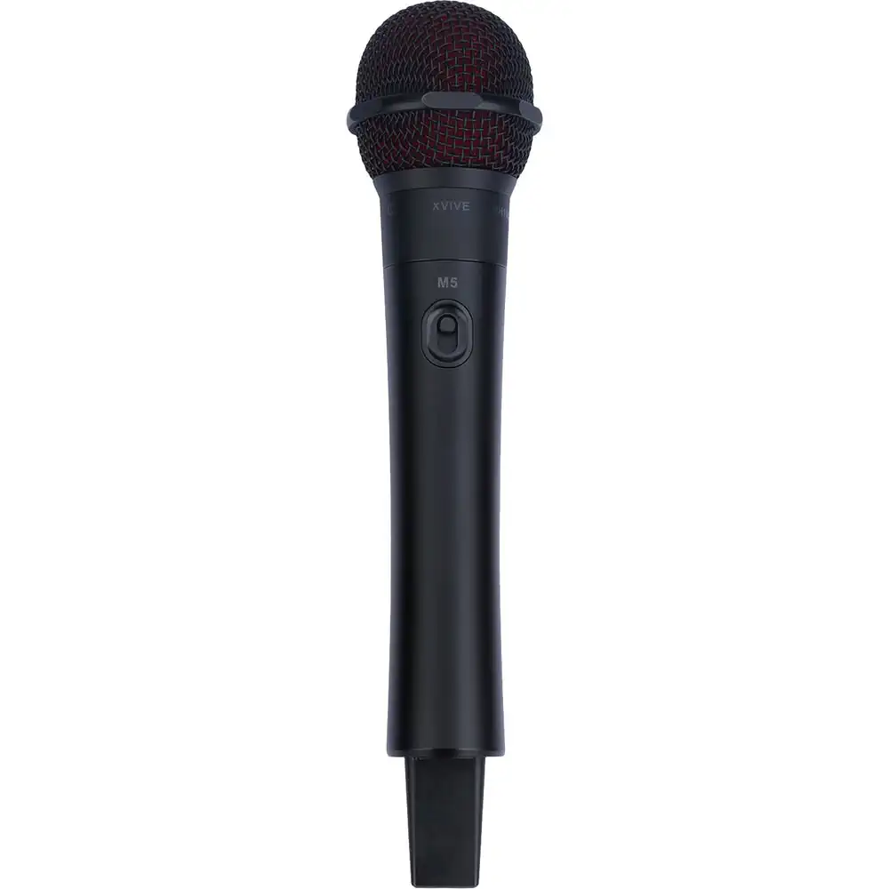 Xvive Audio M5, Xvive M5 bežični mikrofon, bežični vokalni mikrofon, 5.8 GHz bežični sistem, vokalni mikrofon sa XLR prijemnikom, Xvive mikrofon, bežični mikrofon za pjevanje. Prodaja u Artist d.o.o. prodavnicama Banja Luka, Sarajevo.