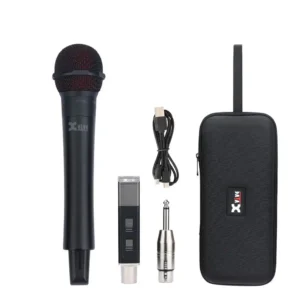 Xvive Audio M5, Xvive M5 bežični mikrofon, bežični vokalni mikrofon, 5.8 GHz bežični sistem, vokalni mikrofon sa XLR prijemnikom, Xvive mikrofon, bežični mikrofon za pjevanje. Prodaja u Artist d.o.o. prodavnicama Banja Luka, Sarajevo.