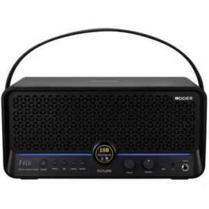 Mooer F40i pametno stono pojačalo snage 40W sa 2x4" zvučnicima, StemLab AI funkcijom, ekranom na dodir i Bluetooth-om. Prodaja u Artist d.o.o. prodavnicama Banja Luka, Sarajevo.