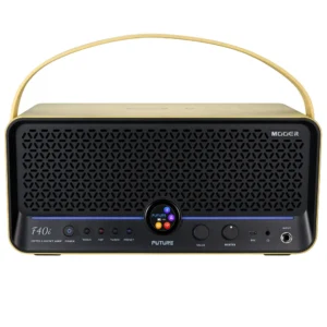 Mooer F40i pametno stono pojačalo snage 40W sa 2x4" zvučnicima, StemLab AI funkcijom, ekranom na dodir i Bluetooth-om. Prodaja u Artist d.o.o. prodavnicama Banja Luka, Sarajevo.