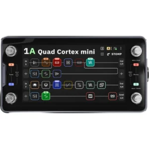 Neural DSP Quad Cortex Mini prenosni gitarski procesor i modelator pojačala sa 7" ekranom na dodir, CorOS sistemom i tehnologijom kloniranja. Prodaja u Artist d.o.o. prodavnicama Banja Luka, Sarajevo.