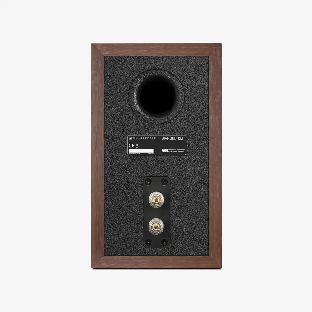 Wharfedale Diamond 12.1i kompaktni bookshelf hi-fi zvučnici snage 100W sa 5" Klarity drajverom i bass reflex dizajnom. Prodaja u Artist d.o.o. prodavnicama Banja Luka, Sarajevo.